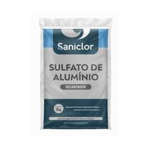 Sulfato de Alumínio 2kg Saniclor Clarificação Decantador
