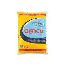 Sulfato de aluminio decantador clarificante - 2kg - genco Sulfato de aluminio decantador clarificante - 2kg - genco