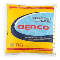 Sulfato de Alumínio Genco 2 kg Decantador e Clarificante Sulfato de Alumínio Genco 2 kg Decantador e Clarificante