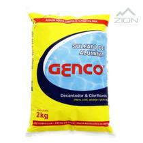 Sulfato de Alumínio GENCO- Decanta clarifica agua da piscina Sulfato de Alumínio GENCO- Decanta clarifica agua da piscina
