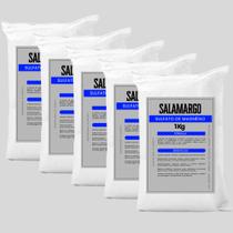 Sulfato de Magnésio (Salamargo) Sais de Banho 5 kg Sulfato de Magnésio (Salamargo) Sais de Banho 5 kg