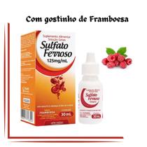 Sulfato Ferroso 125ng/ml 30 Ml Gotas Arte Nativa Sabor Framboesa