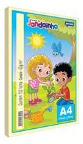 Sulfite a4 c/100 fls 75g - amarelo - jandaia