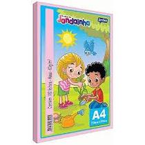 Sulfite a4 c/100 fls 75g - rosa - jandaia