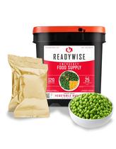 Suministro de Alimentos ReadyWise de Emergencia 120 Raciones de Verduras Liofilizadas Suministro de Alimentos ReadyWise de Emergencia 120 Raciones de Verduras Liofilizadas