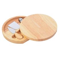 Summer Kit para Queijos e Vinhos em Bambu Biodegradável com 5 peças