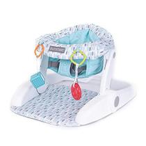 Summer Learn-to-Sit 2-Position Floor Seat (Rolling Stones) Sit Baby Up in This Ajustable Baby Activity Seat Appropriate for Ages 4-12 Months Inclui brinquedos