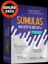Sumulas Do Stf E Do Stj Anotadas E Organizadas Por Assuntos 15 Edição 2025 Juspodivm