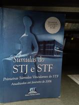 Sumulas do Stj e Stf