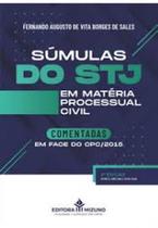 Súmulas do STJ em matéria processual civil - JH MIZUNO