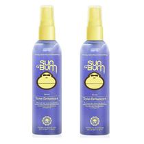 Sun Bum Blonde Tone Enhancer Tratamento Leave In roxo sem parabenos, glúten e crueldade para loiras (pacote com 2)