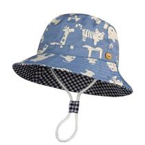 Sun Hat Citihomy Baby 6-12 meses Cartoon Animal Blue Jean Sun Hat Citihomy Baby 6-12 meses Cartoon Animal Blue Jean