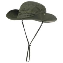 Sun Hat Comhats UPF 50, aba larga à prova d'água para homens, verde