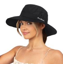 Sun Hat UTOWO Chapéu de praia com proteção UV de verão para mulheres