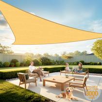 Sun Shade Sail Artpuch Sand Triangle 1,8 m x 1,8 m x 1,8 m 185 GSM