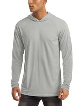 Sun Shirts MAGCOMSEN para homens UPF 50+ Camisa de pesca com capuz Sun Shirts MAGCOMSEN para homens UPF 50+ Camisa de pesca com capuz