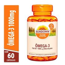 Sundown Ômega 3 1000mg 60 Cápsulas envio muito rápido