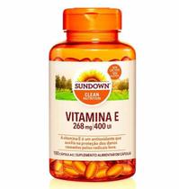 Sundown Vitamina E 400UI 100 Cápsulas