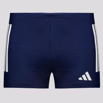 Sunga Adidas Boxer 3 Stripes BLD Marinho