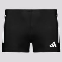 Sunga Adidas Boxer 3 Stripes BLD Preta