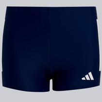 Sunga Adidas Boxer 3 Stripes Juvenil Marinho