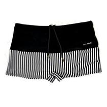Sunga adulto boxer preto listra