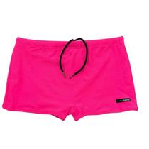 Sunga adulto boxer rosa neon