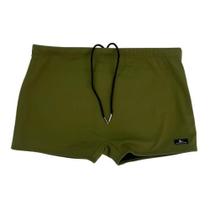 Sunga adulto boxer verde militar