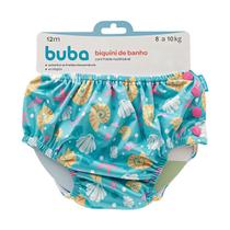 Sunga Biquíni Bebê Com Frauda Reutilizável Tam P M G Buba