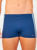 Sunga Boxer Acquario 685.402 Masculina Listra Lateral FPS 50 Microfibra T. P/XGG Sunga Boxer Acquario 685.402 Masculina Listra Lateral FPS 50 Microfibra T. P/XGG