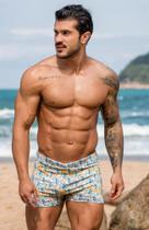 Sunga boxer adulta estampada (b339) - p,m,g