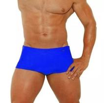 Sunga Boxer Azul Premium Masculina Hana Rio Poliamida