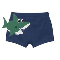 Sunga Boxer Bebê Proteção UV Tubarão Marinho Costão