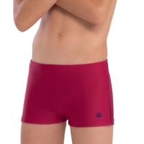 Sunga Boxer Box Lisa Infantil Kids Mash Meninos Para Praia Piscina Verao Cores Basicas