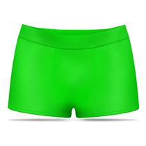 Sunga Boxer Box Verde Neon Adulto Moda Praia Piscina Verão Calor AdStore