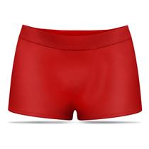 Sunga Boxer Box Vermelha Adulto Moda Praia Piscina Verão Calor AdStore