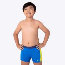 Sunga Boxer Color Block Juvenil Menino Moda Praia Puket 110500602