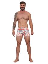 Sunga Boxer de Praia Masculina Estampada Lançamento Verão