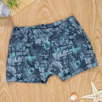 Sunga Boxer Estampa Máscaras Chumbo Proteção e Estilo