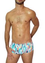 Sunga Boxer Estampada Grafismo Colorido