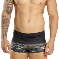Sunga Boxer Estampada Lycra Forrada Adulto Larga Praia verão