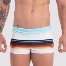 Sunga Boxer Estampada Lycra Forrada Adulto Larga Praia verão