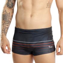Sunga Boxer Estampada Lycra Forrada Adulto Larga Praia verão
