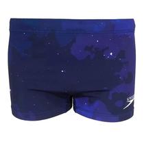 Sunga Boxer Galaxy Speedo - masculino - roxo+azul