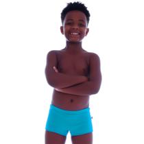 Sunga Boxer Infantil Azul Cecí