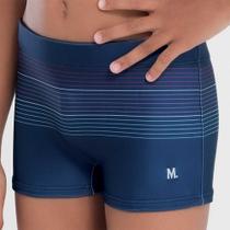 Sunga boxer infantil com estampa listras