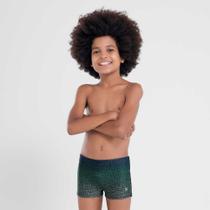 Sunga boxer infantil estampada degradê