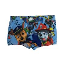 Sunga Boxer Infantil Praia Piscina Verão com Proteção UV50+ Vários Personagens Herois