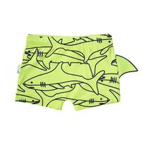 Sunga Boxer Infantil Shark Verde Neon Tip Top Sunga Boxer Infantil Shark Verde Neon Tip Top