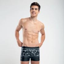 Sunga Boxer Lisa/Estampada Mash